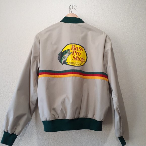 Vintage Bass Pro Shops 80s Bomber Jacket - Picture 2 of 16